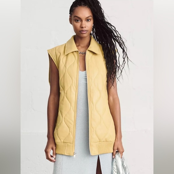 Urban Outfitters Jackets & Blazers - Women's Urban Outfitters UO Annie Faux Leather Liner Vest